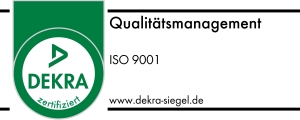 DEKRA Qualitätsmanagement-Zertifikat ISO 9001